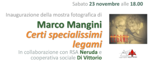 mostra fotografica di Marco Mangini 23-11-24